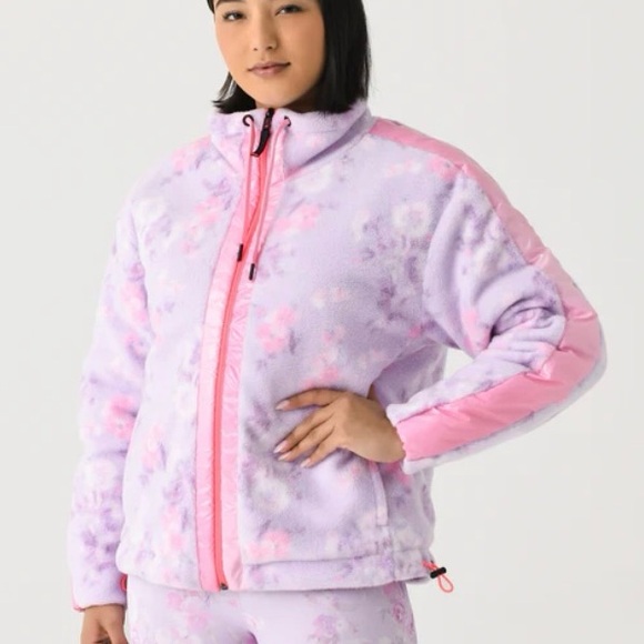 LoveShackFancy Jackets & Blazers - NWT Bogner X LoveShackFancy Ninetta 2 Midlayer Jacket hibiscus- S